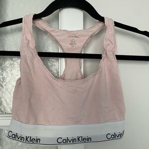 Calvin Klein Women's Pink Bra